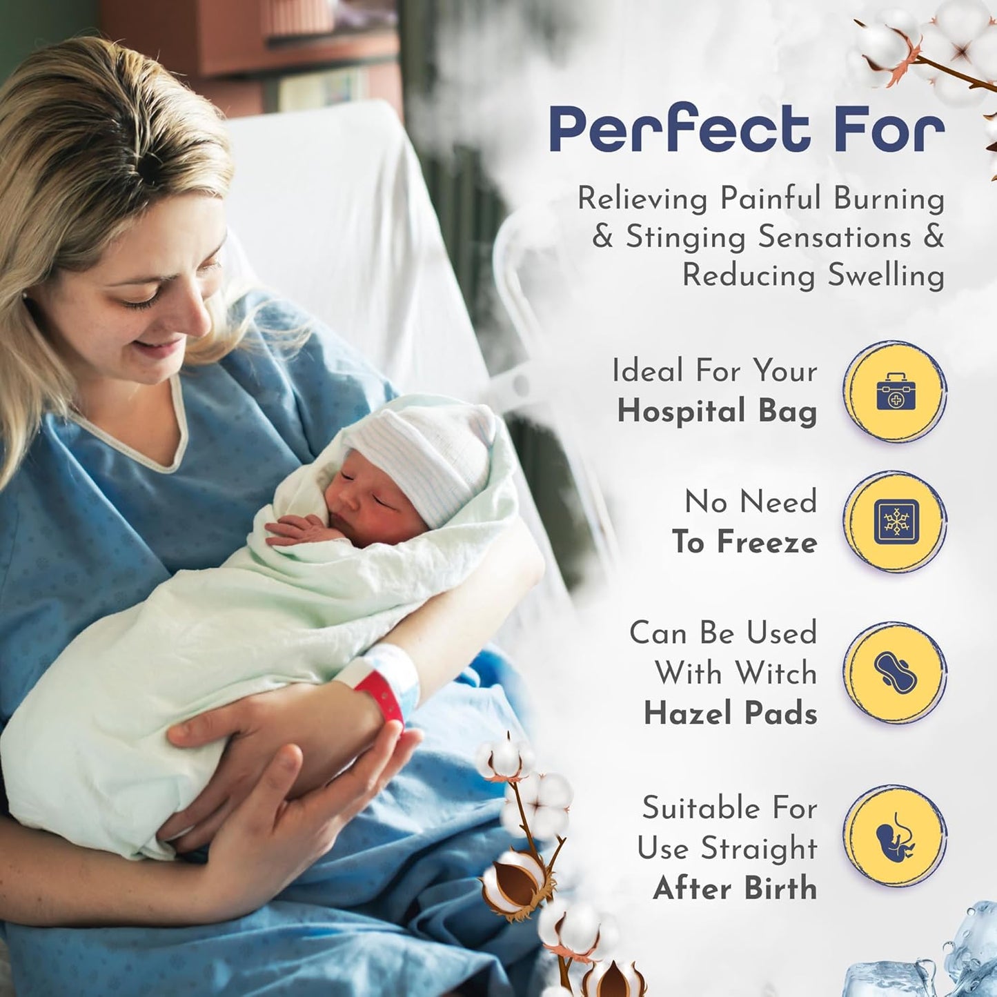 First Days Maternity Instant Perineal Cold Packs