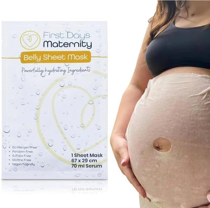 First Days Maternity - Hydrating Belly Sheet Mask