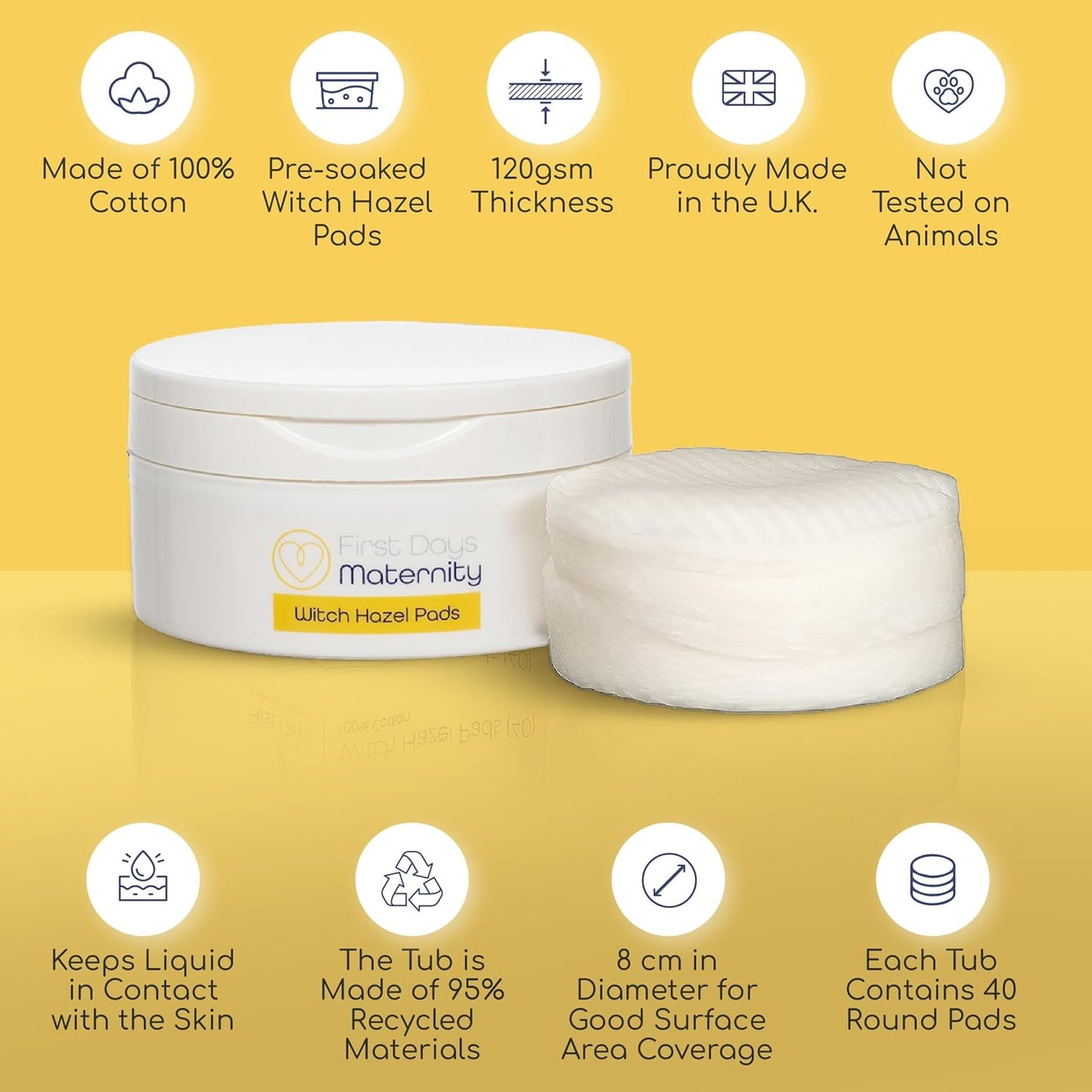 First Days Maternity Witch Hazel Pads