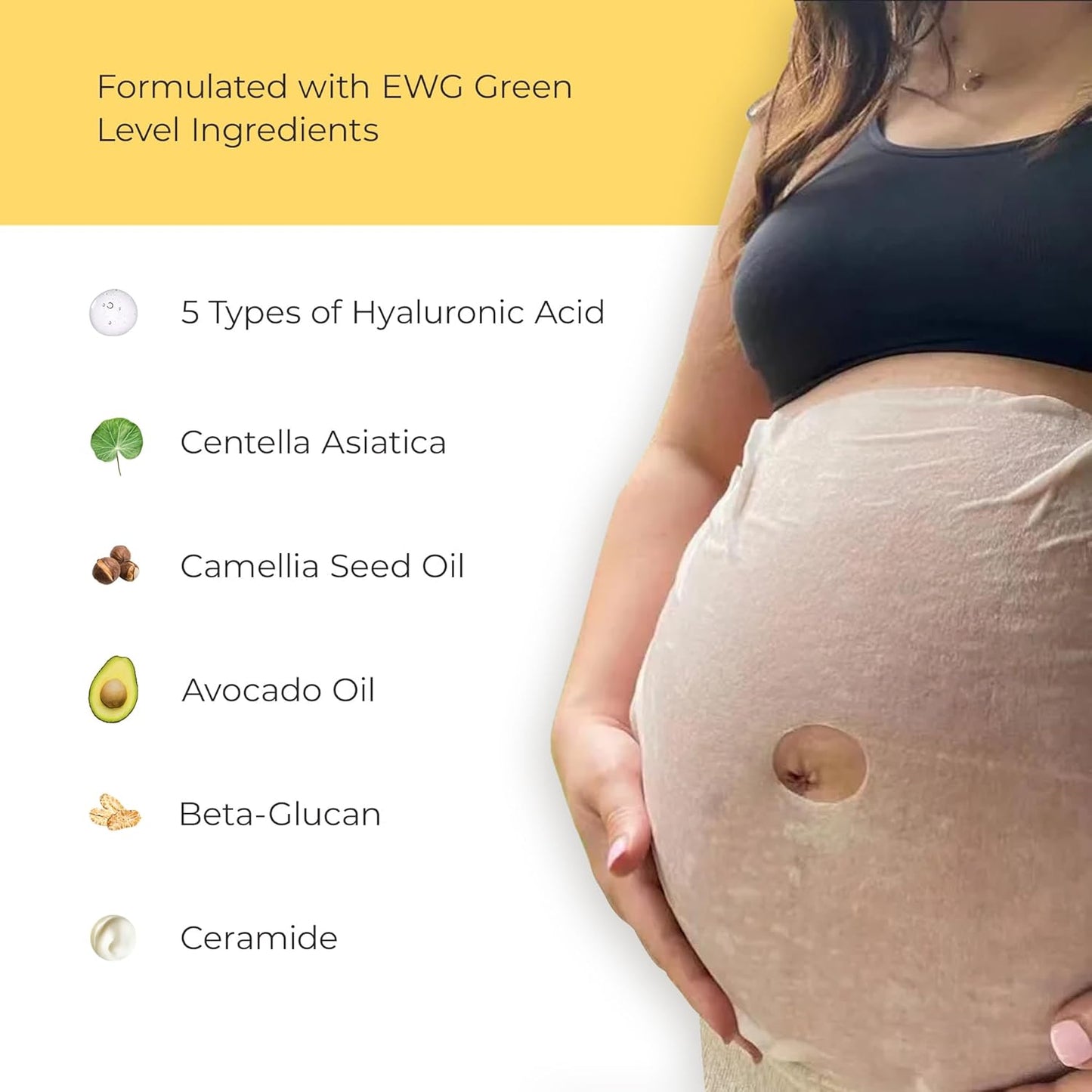 First Days Maternity - Hydrating Belly Sheet Mask