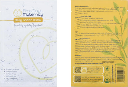 First Days Maternity - Hydrating Belly Sheet Mask