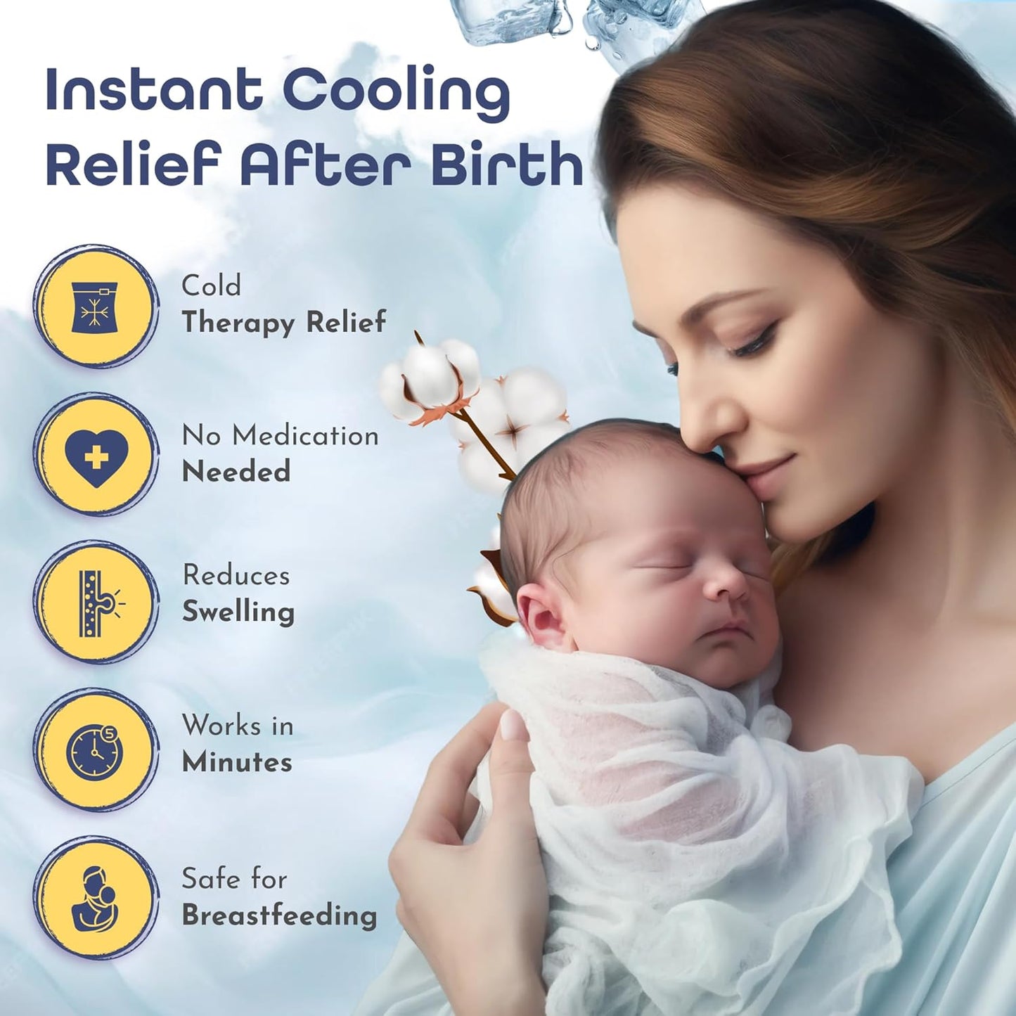 First Days Maternity Instant Perineal Cold Packs