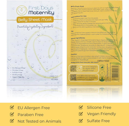 First Days Maternity - Hydrating Belly Sheet Mask