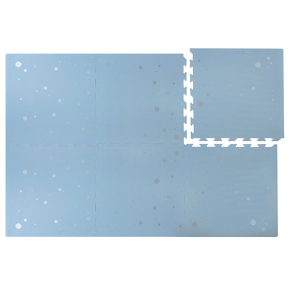 EVA Foam Baby Play Mat - Blue Galaxy
