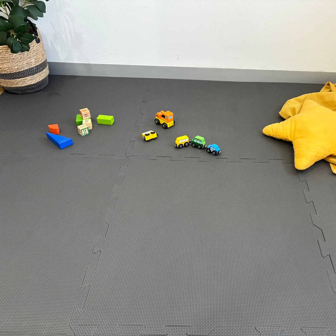 EVA Foam Baby play mat Charcoal - SINGLE TILE