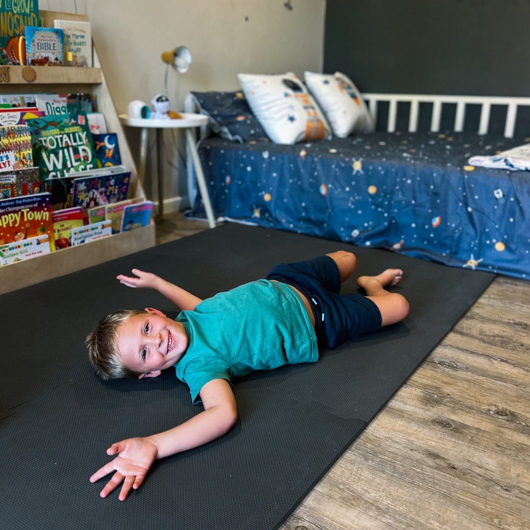 EVA Foam Baby play mat Charcoal