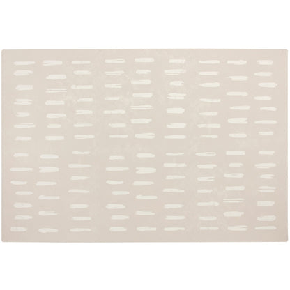 EVA Foam Baby play mat Beige with White stripes