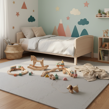 EVA Foam Baby play mat Grey